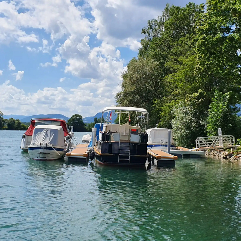 Avstraliya Standart WPC Decking Al&uuml;minium Pontoon Qayıq Yanaşı